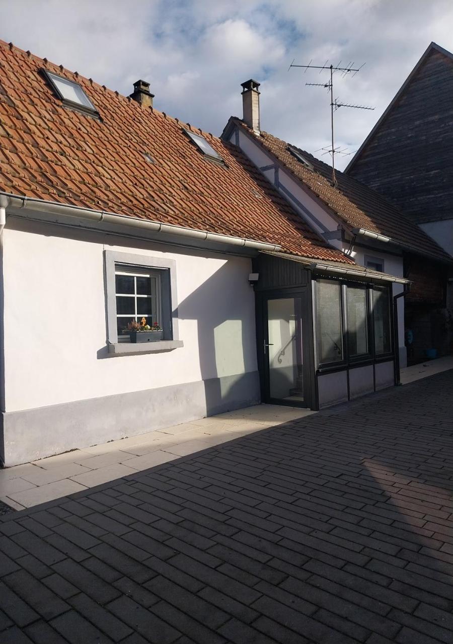 Charmant Cottage De Village Wittisheim Eksteriør bilde